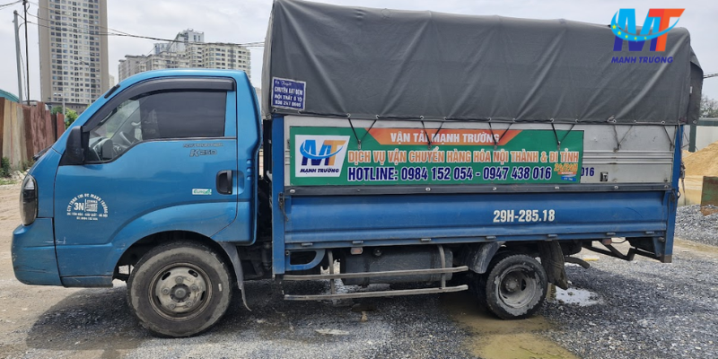 Bảng giá liệt kế theo khối lượng, thời gian hoặc tuyến đường được tính linh hoạt theo từng giai đoạn của dự án.