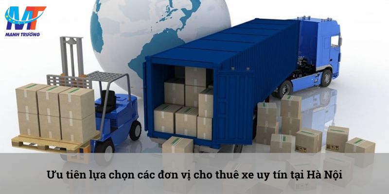 Kinh nghiệm xe tải chở hàng Hà Nội