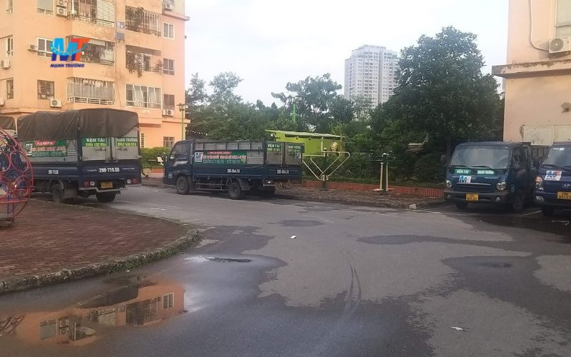 các loại xe tải chở hàng