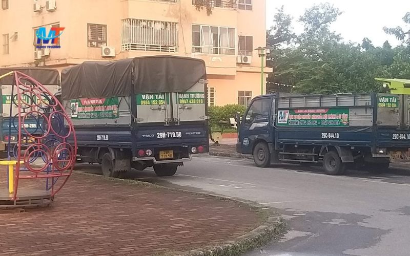 các loại xe tải chở hàng
