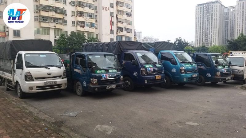 Taxi tải Hà Nội giá rẻ - vận tải Mạnh Trường