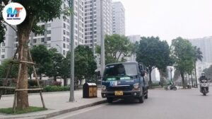 Xe tải chở hàng Hà Nội